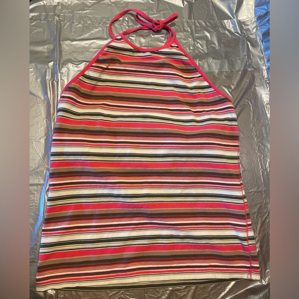 Gap Halter Top Pink Size M